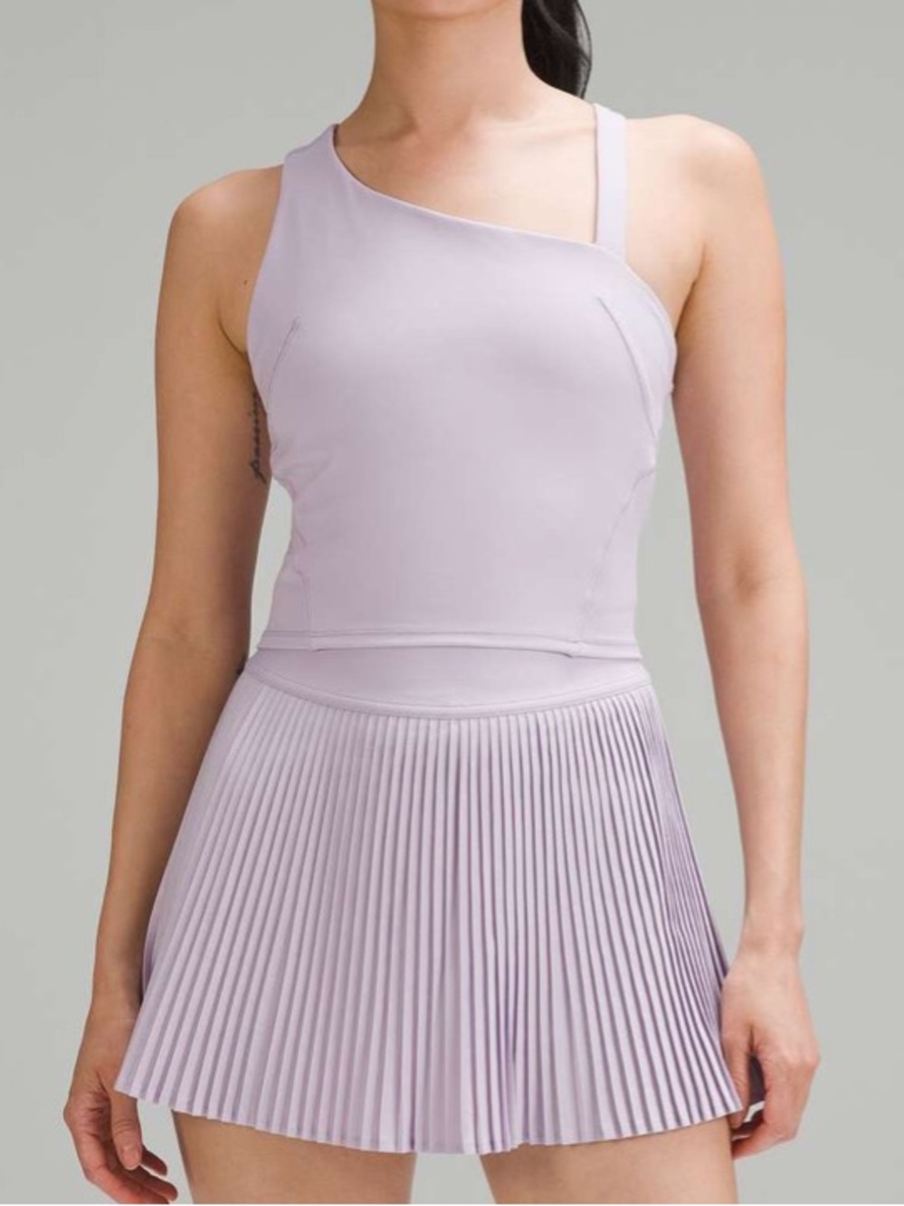 Lululemon Lilac Everlux Asymmetrical Tennis Tank Top 🫧 - Picture 2 of 8